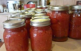 Как сделать помидоры в собственном соку легко и быстро
