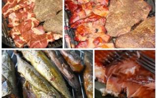 Виды коптильни для мяса и рыбы: горячее и холодное копчение